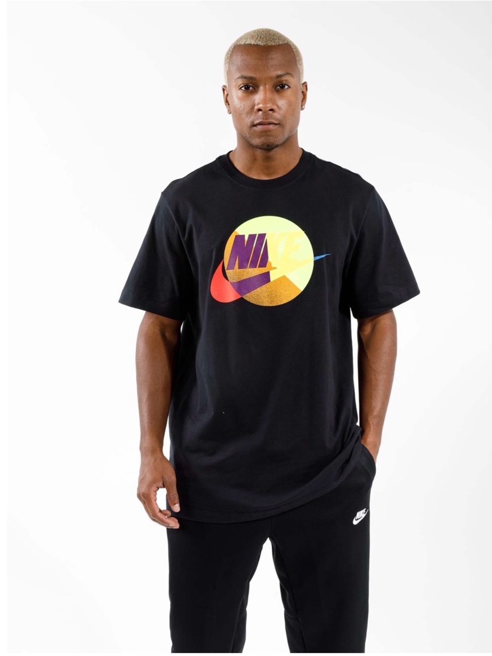 MENS|  BLACK| NIKE| NSW JDI BRAND‎ RIFF TEE Shirt|  M